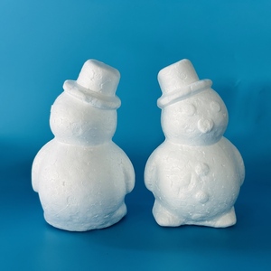 Mô hình Santa Claus polyfoam tự làm cho đạo cụ chụp ảnh vườn trường học được vẽ đẹp để thể hiện sáng tạo - Product Image 3