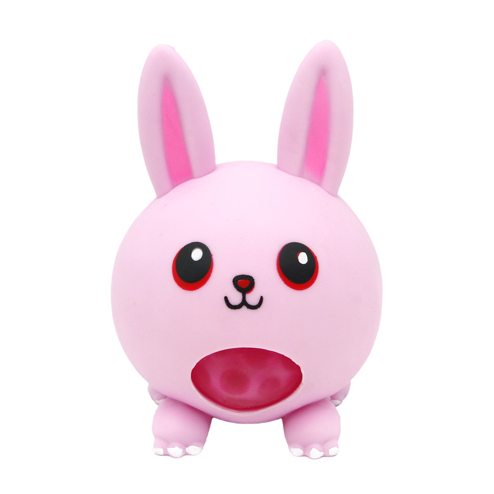 New Design Eco-friendly 6 Design Animal Venting Water Ball Anti-Stress Squeeze Ball 6cm Unisex