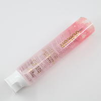 Vente en gros impression personnalisée LOGO Tube en PE transparent impression offset 10ml-300ml Tube d'emballage de dentifrice extrudé vide