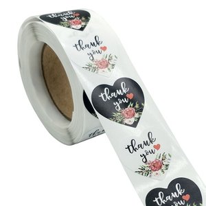 Bán Buôn Biểu Tượng Tùy Chỉnh Thiết Kế Cảm Ơn Bạn Dán In Tùy Chỉnh OEM Cho Xà Phòng - Product Image 1