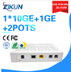 ZIKUN ZC-512N XGS-PON ONU FTTH 1*10GE+1GE+2POTS รับประกัน 1 ปี คุณภาพเชื่อถือได้ ราคาดี - Product Image 4