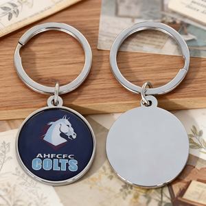 Porte-clés personnalisé en alliage de zinc et cristal, forme lettre, émail souple, vente en gros, logo personnalisé, très demandé - Product Image 5