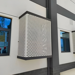 Decoration Aluminum <b>Panel</b> With Geometric Laser Cut Design For Garden Outdoor Use Air Cover - Product Image 2