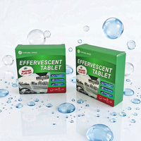 Tablettes effervescentes solides Fortune Grass pour nettoyant en spray 24g pour vitres et pare-brise, accessoires auto