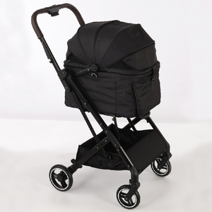 Chất lượng cao nhôm vật nuôi Xe đẩy 4 bánh xe chó và mèo giỏ hàng với không gian lưu trữ - Product Image 3