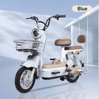 Vélo Électrique Pas Cher en Gros, Batterie au Plomb 48V, Vélo Électrique Urbain pour Adultes, 14 Pouces, Deux Places, Certifié CE