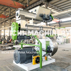 Machine à fabriquer des granulés d'aliments pour animaux RICHI à faible consommation d'énergie pour porcs, poulets, bétail, aliments pour vaches laitières - Product Image 5