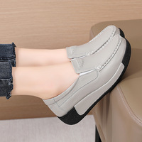 Chaussures de sport décontractées pour femmes, respirantes, antidérapantes, pour le bureau, l'extérieur, style mocassins, chaussures de marche