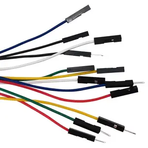 Precio de fábrica 1P 2,54mm paso DuPont cable de puente 20cm