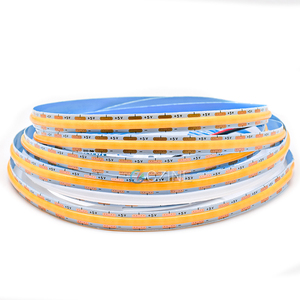 Striscia LED COB Ultra Sottile 5V 8mm 320 LED/m per Decorazione Commerciale, Nastro Luminoso Bianco Caldo per Retroilluminazione <span class=keywords><strong>TV</strong></span> - Product Image 3