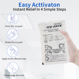2024 baolun ngay lập tức Túi nước đá dùng một lần Túi lạnh y tế nén - Product Image 5