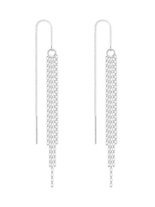 FY-EX159 Orecchini Pendenti in Argento Sterling S925, Accessori per Orecchie alla Moda, Produzione all'Ingrosso - Product Image 5