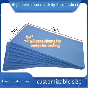 Soft High Thermal Conductivity <b>Silicone</b> Sheet LED LCD Screen Cooling <b>Silicone</b> Pad CPU Thermal Pad Supports Custom Cutting - Product Image 5
