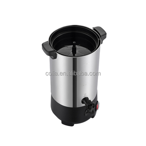 Urne de cafetière électrique 40 tasses personnalisée grise avec chaudière à café 40 tasses spéciale en acier inoxydable 304/316 - Product Image 4