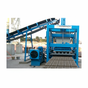 Máquina para Fabricar Bloques de Hormigón de 15 KW, Semiautomática, con Energía Hidráulica, BLOCKKING-25MS/MD - Product Image 1
