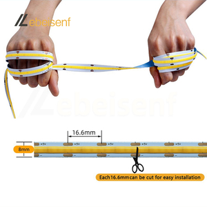 5 м/рулон DC USB 5 В COB светодиодные полосы 300 светодиодов/м 3000 К 4000 К 6000 К натуральный теплый белый 8 мм широкий светильник лента с USB Мужской диммером - Product Image 4