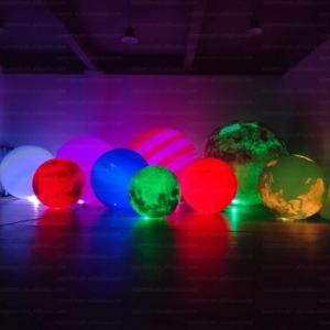 Set Completo di <span class=keywords><strong>9</strong></span> Pianeti Gonfiabili Giganti Impermeabili da 1m-4m per Eventi di Osservazione delle Stelle all'Aperto/Installazioni per Festival/Musei Spaziali - Product Image 5