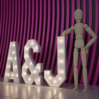Lettres lumineuses LED personnalisées étanches et antirouille de 4 pieds pour enseignes commerciales, éclairage publicitaire extérieur pour voitures
