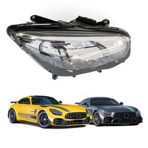 Phares pour Mercedes Benz <span class=keywords><strong>AMG</strong></span> W190 <span class=keywords><strong>GT</strong></span> GTC GTS GTR GTR PRO Upgraded to LED Headlight - Product Image 1