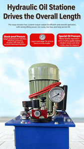 3.5 मीटर 1000 किलोग्राम नए कारखाने की दीवार घुड़सवार औद्योगिक घरेलू गैरेज गोदाम काम करने वाले हाइड्रॉलिक कार्गो सामान लिफ्ट - Product Image 3