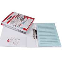 Carpeta de Plástico Foska con Insertos, Fácil de Usar, Reemplazable, Personalizada con Publicidad, Carpeta de Anillas de PVC, Carpeta de Anillas en D