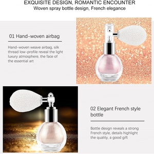 Spray illuminateur minéral scintillant 4 couleurs 60g, poudre bronzante pour le corps et le visage, maquillage éclatant pour le visage et le corps - Product Image 6