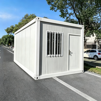 Maisons préfabriquées portables en kit, bâtiments préfabriqués, maisons conteneurs démontables pour projets d'entrepôt
