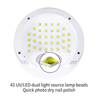 Lampe à ongles UV haute performance: LED avec 4 modes de synchronisation, capteur automatique infrarouge-choix professionnel pour l'art des ongles à la maison, au salon