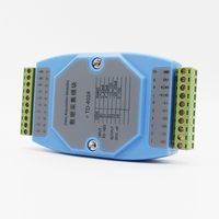 Módulo Convertidor de Señal de Salida Analógica RS485 4-20mA Industrial Taihua TD-4024, Protocolo Modbus RTU, Montaje en Riel DIN de 35 mm