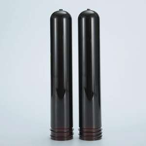 We Supply 32mm Teeth PET Transparent Plastic <b>Preforms</b> 65g Cylindrical Brown Durable Drink Water Bottle Packaging Orders Welcome - Product Image 1