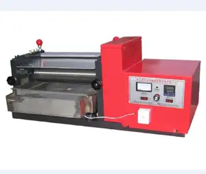 RJS-380 desktop manual glue machine/hand feeding paper gluing machine/stick pasting machine