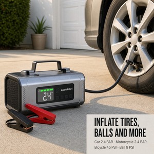 Démarreur de <span class=keywords><strong>voiture</strong></span> portable 2000A avec gonfleur de pneus 150 PSI et moniteur de pression des pneus pour <span class=keywords><strong>voiture</strong></span>, SUV, moto - Product Image 4