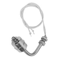 Capteur de niveau d'eau liquide en acier inoxydable Interrupteur à flotteur Interrupteur de débit de piscine 75mm pour diverses températures et pressions de liquides