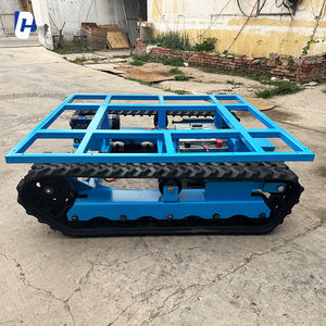 All-<span class=keywords><strong>Terrain</strong></span>-Raupen fahrwerk mit 40 ° Kletter fähigkeit für Offroad-Inspektions roboter - Product Image 2