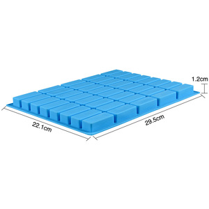Moldes <span class=keywords><strong>de</strong></span> Silicona Rectangulares <span class=keywords><strong>Mini</strong></span> <span class=keywords><strong>de</strong></span> 40 Cavidades para Cubitos <span class=keywords><strong>de</strong></span> Hielo y Fabricación <span class=keywords><strong>de</strong></span> Jabón, <span class=keywords><strong>Molde</strong></span> Personalizado para Barras <span class=keywords><strong>de</strong></span> <span class=keywords><strong>Chocolate</strong></span> - Product Image 2