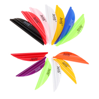 Lot de 50 plumes spirales durables de 1,75 et 2 pouces pour tir à l'arc, chasse et accessoires de bricolage pour flèches