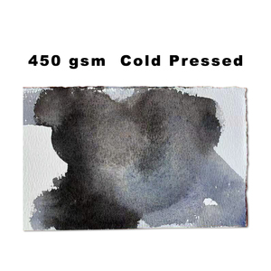 Papier aquarelle <span class=keywords><strong>Leyton</strong></span> 450 GSM pressé à froid 54*38cm 100% coton LD2071 Fabricant Vente en gros OEM Exquis - Product Image 5