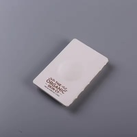 Boîte à fards à paupières écologique, emballage en pulpe moulée personnalisé, emballage en pulpe dégradable