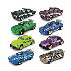 1:64 <span class=keywords><strong>Hot</strong></span> Slide Free Wheel Super simulazione diecast auto giocattolo in lega giocattoli per veicoli in metallo - Product Image 1
