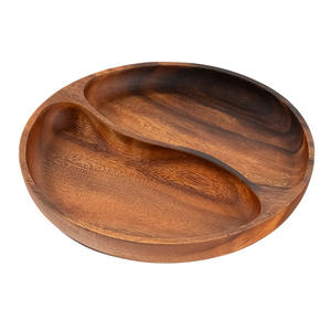 <span class=keywords><strong>2025</strong></span> <span class=keywords><strong>New</strong></span> Bamboo <span class=keywords><strong>Wooden</strong></span> Dish Plate Tray Set für Küche Home School Party Container Schalen Relish Sectional Snack Cheese Tray - Product Image 5