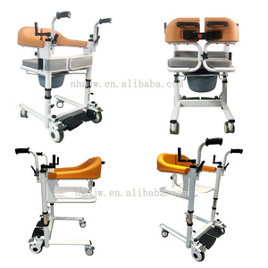 Ayudas para fisioterapia, asistente de aseo, ayudas para la movilidad, transferencia de elevación, silla con inodoro, silla de baño, inodoro - Product Image 6