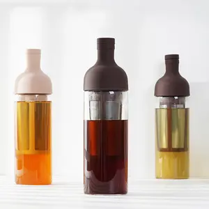 Nieuwe Hot Koop 24Oz Koude Brouwsel Koffie Maker Gratis Brouwen Filter Kern Glas Drinkbeker Fruit Water Fles