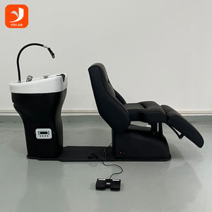 Sillón de Lavado Eléctrico <span class=keywords><strong>Elite</strong></span> Bsalon para Hombres con Bomba Hidráulica y Reposapiés Ajustable para Muebles de Peluquería - Product Image 5