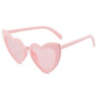 Lunettes de soleil cœur rose brillant, idéales pour les fêtes et les mariages – Nouveauté très prisée