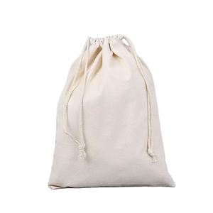 Cotton Linen Canvas Drawstring Dust <b>Bag</b> Covers for Handbag,shoe,cloth - Product Image 2