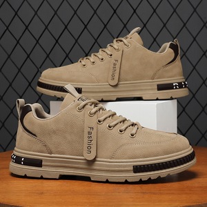Chaussures de sport respirantes à semelle épaisse antidérapante pour hommes, chaussures décontractées légères et confortables, classiques et polyvalentes - Product Image 3