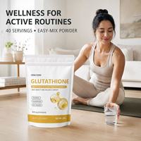 Poudre de L-Glutathion en marque blanche OEM d'usine, 40 portions pour le soutien quotidien de la beauté et le bien-être corporel, complément nutritionnel