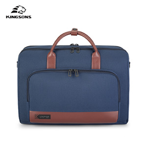 Kingsons Men's Laptop <b>Briefcase</b> 15.6 Inch Polyester Business Travel Bag With Zipper Closure And Large Capacity For Office Use - Product Image 4