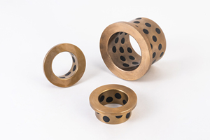 OEM Oilless Thrust <strong>Bushes</strong> <strong>Guiding</strong> Bearing, MPGZ Oil Free Copper Alloy Bushing, CuZn25Al5Mn4Fe3 Bronze Graphite <strong>Bush</strong> Bearing - Product Image 3