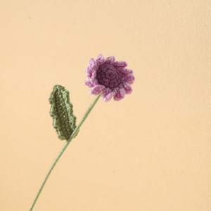 Bouquet de marguerites en fil de laine fait main Kexiang, fleurs artificielles, accessoires de photographie de bureau - Product Image 4